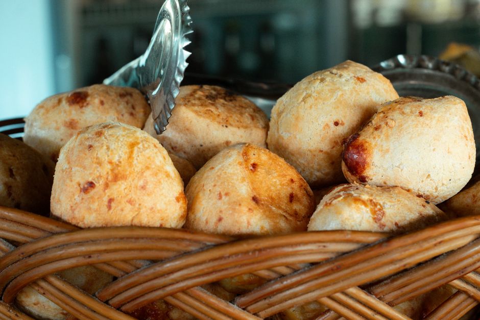 Fresh pão de queijo